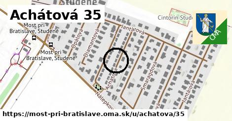 Achátová 35, Most pri Bratislave