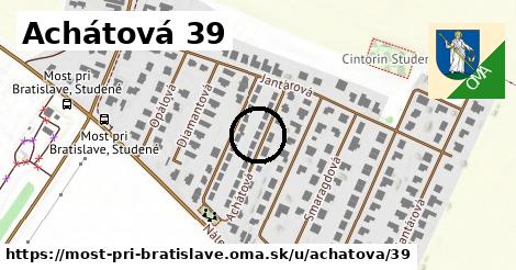 Achátová 39, Most pri Bratislave