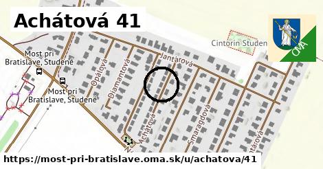 Achátová 41, Most pri Bratislave