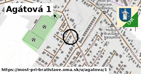 Agátová 1, Most pri Bratislave