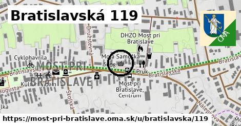 Bratislavská 119, Most pri Bratislave