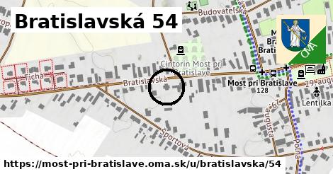 Bratislavská 54, Most pri Bratislave