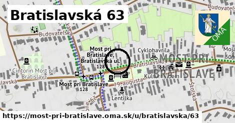 Bratislavská 63, Most pri Bratislave