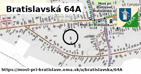 Bratislavská 64A, Most pri Bratislave