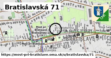 Bratislavská 71, Most pri Bratislave