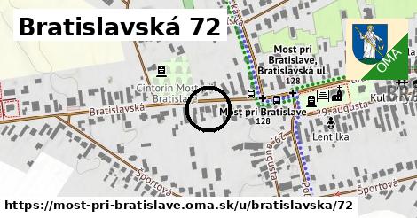 Bratislavská 72, Most pri Bratislave