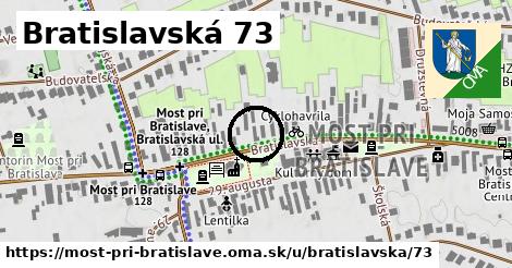 Bratislavská 73, Most pri Bratislave