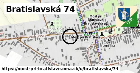 Bratislavská 74, Most pri Bratislave