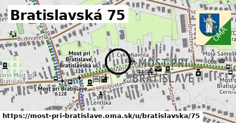 Bratislavská 75, Most pri Bratislave