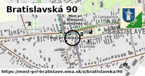 Bratislavská 90, Most pri Bratislave