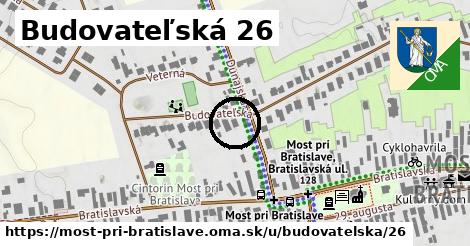 Budovateľská 26, Most pri Bratislave