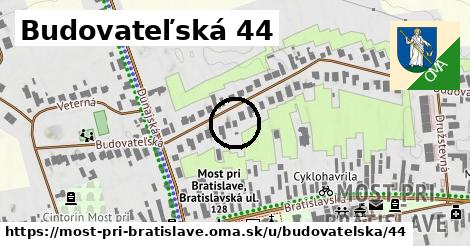 Budovateľská 44, Most pri Bratislave