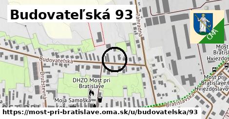 Budovateľská 93, Most pri Bratislave