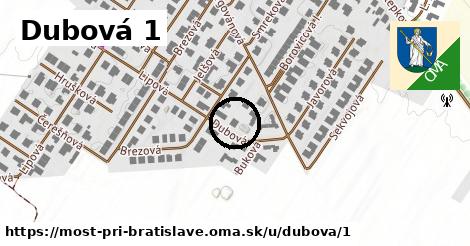 Dubová 1, Most pri Bratislave