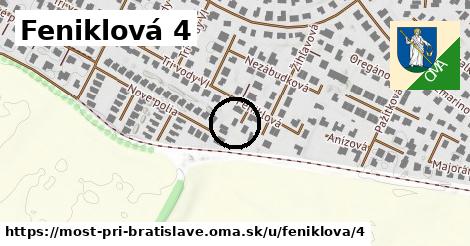 Feniklová 4, Most pri Bratislave