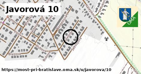 Javorová 10, Most pri Bratislave