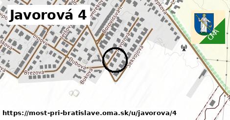 Javorová 4, Most pri Bratislave