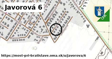 Javorová 6, Most pri Bratislave