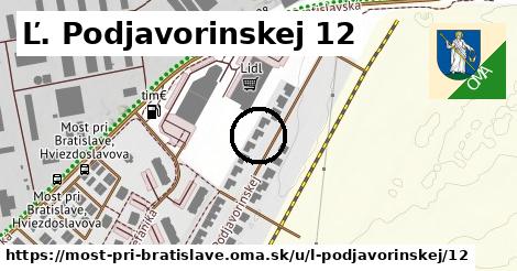 Ľ. Podjavorinskej 12, Most pri Bratislave