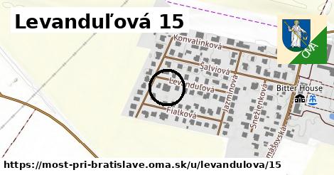 Levanduľová 15, Most pri Bratislave