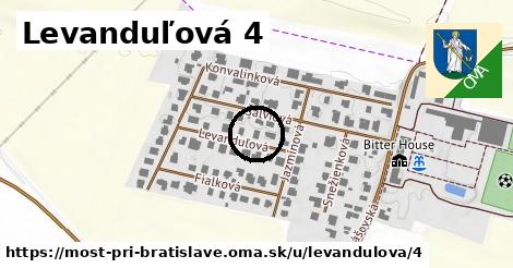 Levanduľová 4, Most pri Bratislave