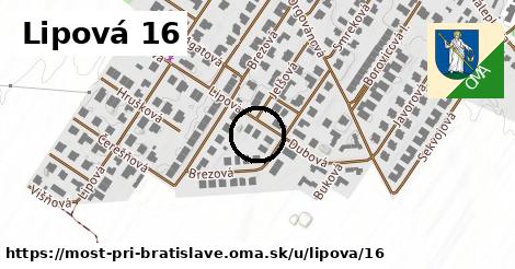 Lipová 16, Most pri Bratislave