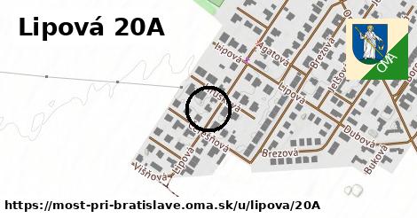 Lipová 20A, Most pri Bratislave