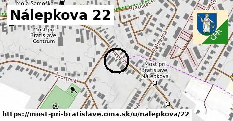 Nálepkova 22, Most pri Bratislave