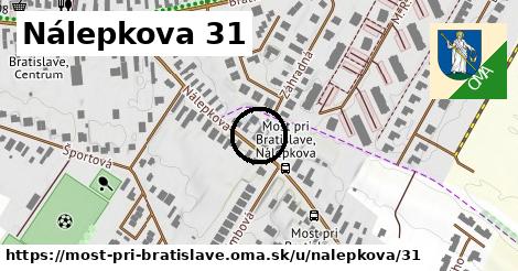 Nálepkova 31, Most pri Bratislave