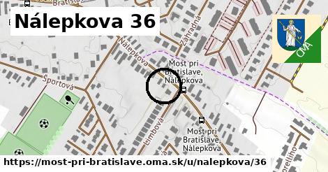 Nálepkova 36, Most pri Bratislave