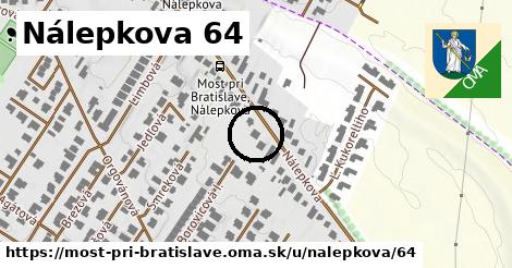 Nálepkova 64, Most pri Bratislave