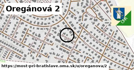 Oregánová 2, Most pri Bratislave