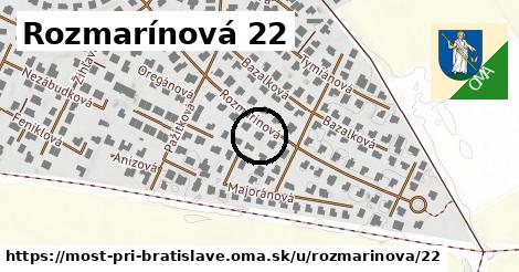 Rozmarínová 22, Most pri Bratislave