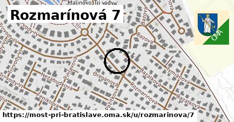 Rozmarínová 7, Most pri Bratislave