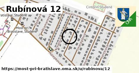 Rubínová 12, Most pri Bratislave