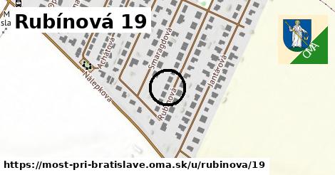 Rubínová 19, Most pri Bratislave