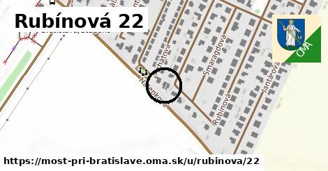 Rubínová 22, Most pri Bratislave