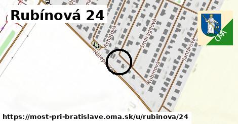 Rubínová 24, Most pri Bratislave