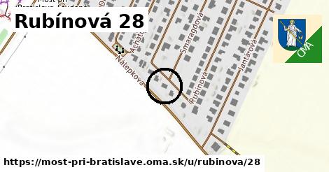 Rubínová 28, Most pri Bratislave