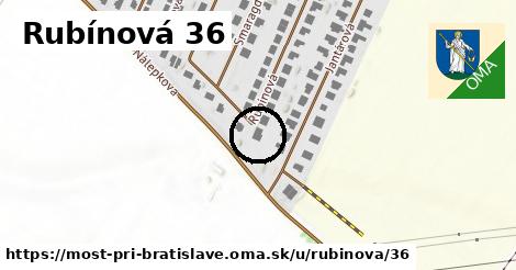Rubínová 36, Most pri Bratislave