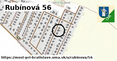 Rubínová 56, Most pri Bratislave