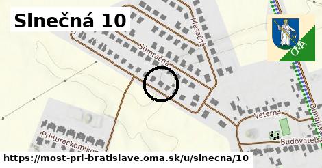 Slnečná 10, Most pri Bratislave