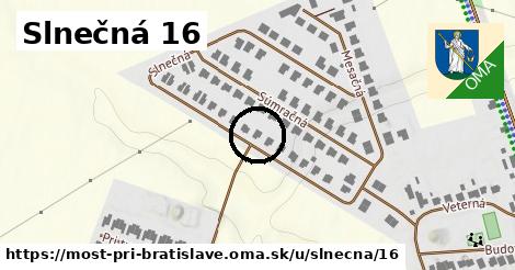 Slnečná 16, Most pri Bratislave