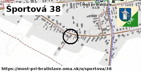 Športová 38, Most pri Bratislave