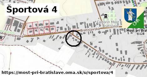 Športová 4, Most pri Bratislave