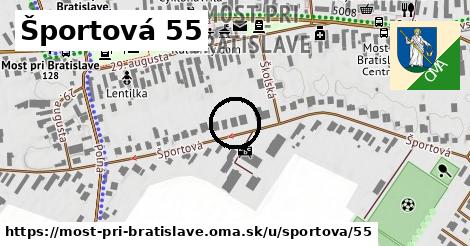 Športová 55, Most pri Bratislave