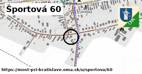 Športová 60, Most pri Bratislave