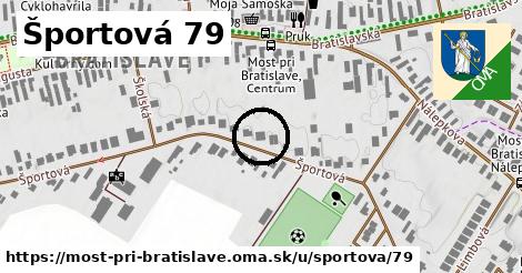 Športová 79, Most pri Bratislave