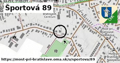 Športová 89, Most pri Bratislave