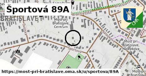 Športová 89A, Most pri Bratislave